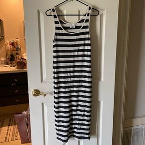 Midi length bodycon dress
